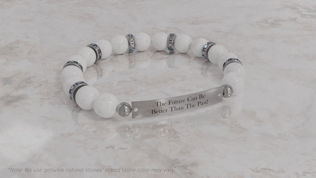 Positive Perspective Moonstone Bracelet-Hope