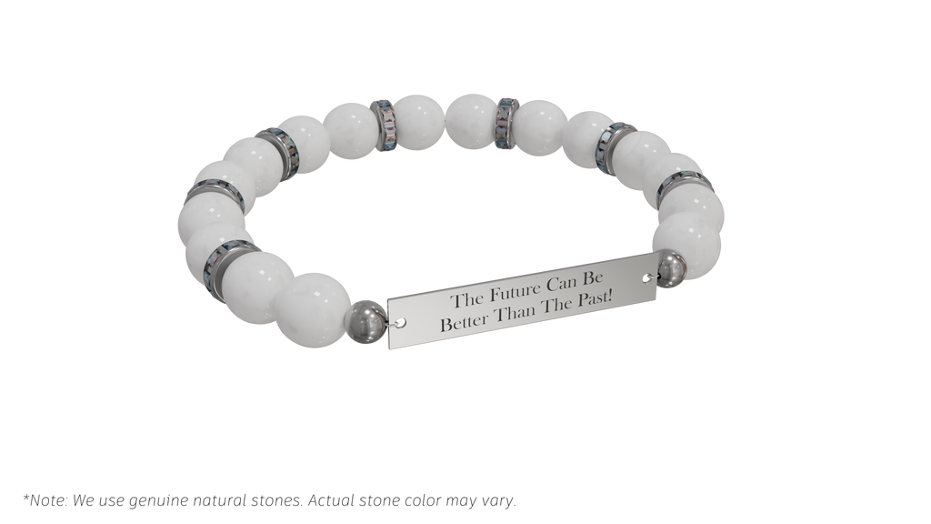 Positive Perspective Moonstone Bracelet-Hope