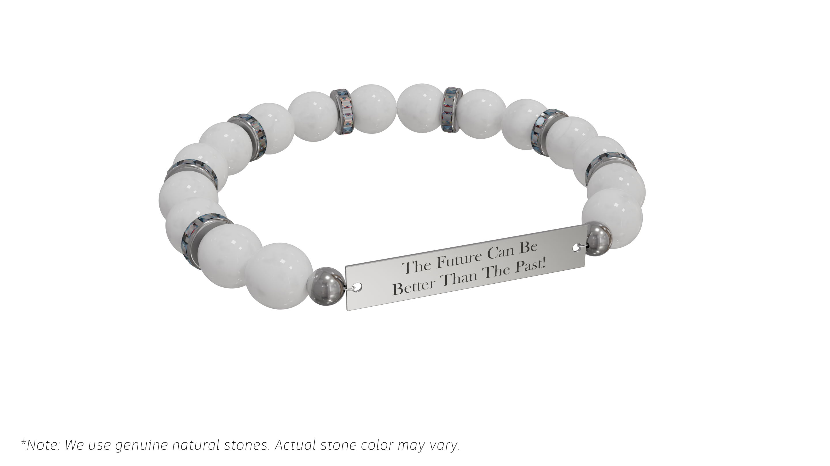 Positive Perspective Moonstone Bracelet-Hope