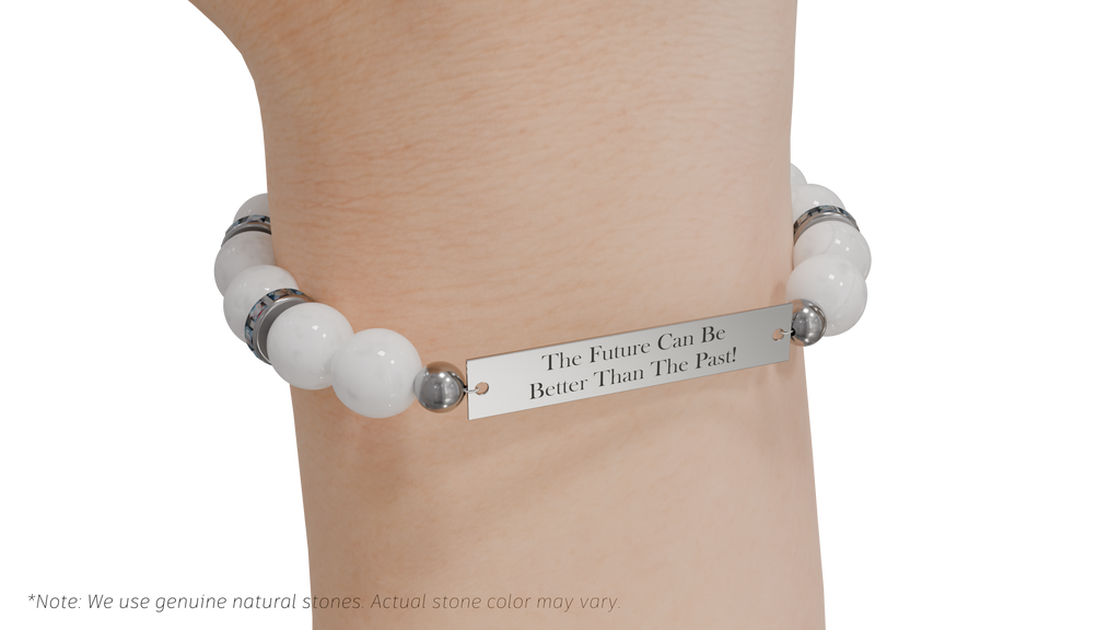 Positive Perspective Moonstone Bracelet-Hope
