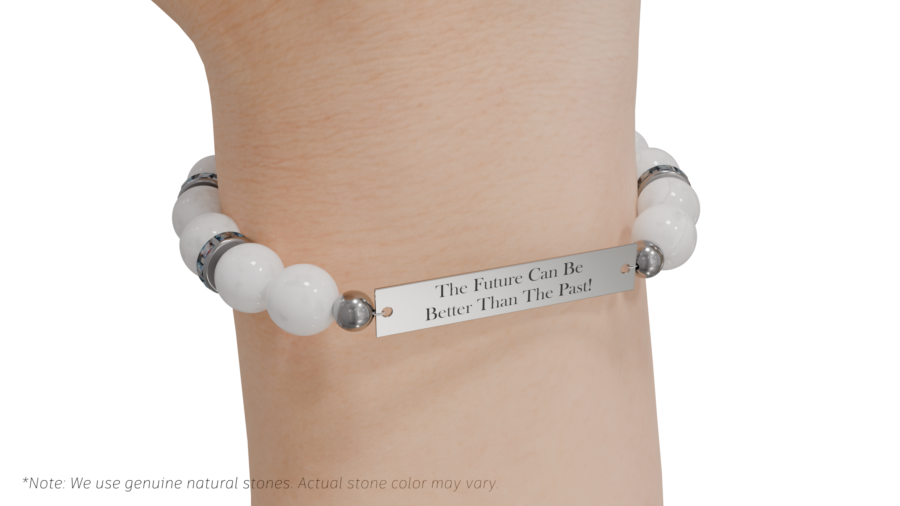 Positive Perspective Moonstone Bracelet-Hope