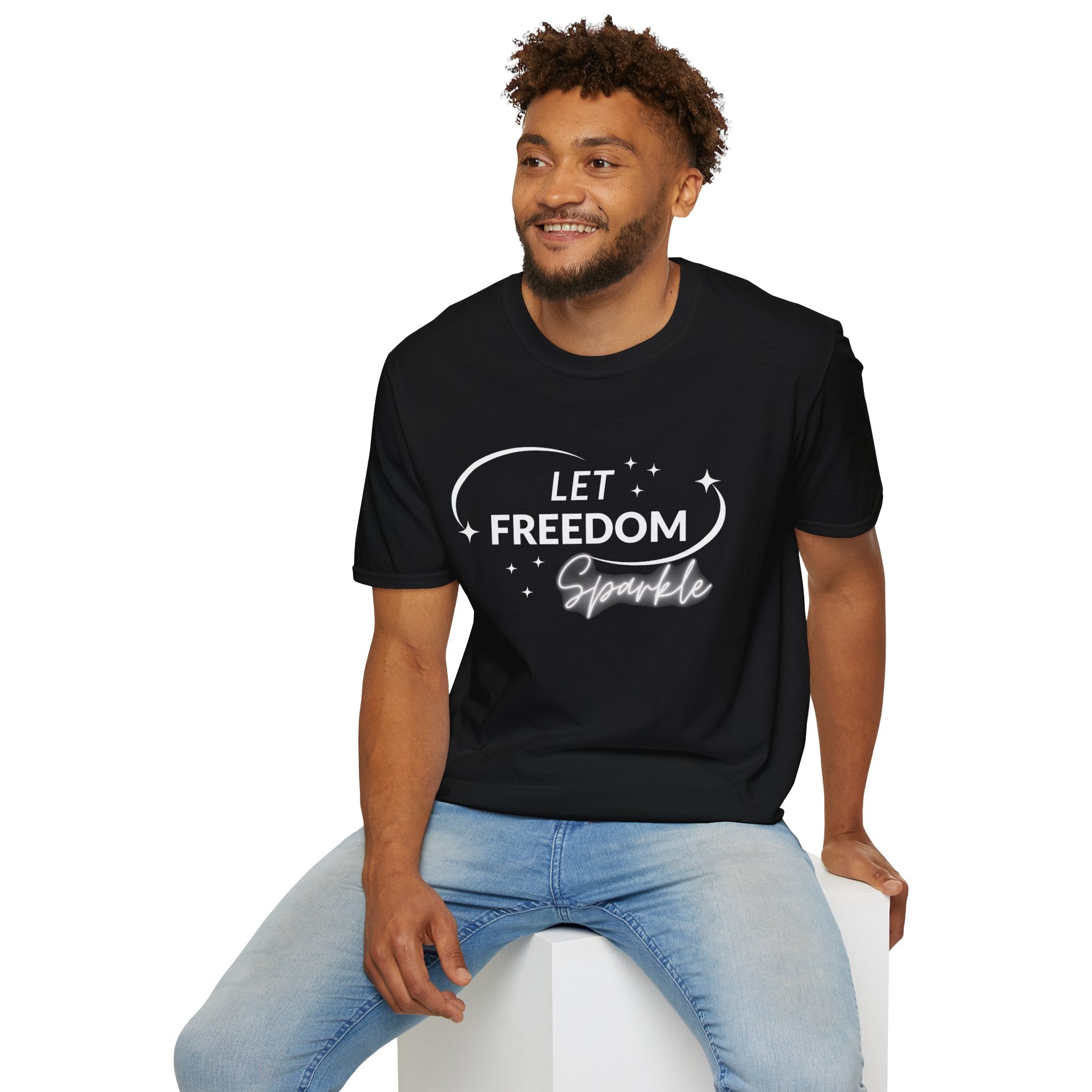 Let Freedom Sparkle Independence Day T-Shirt