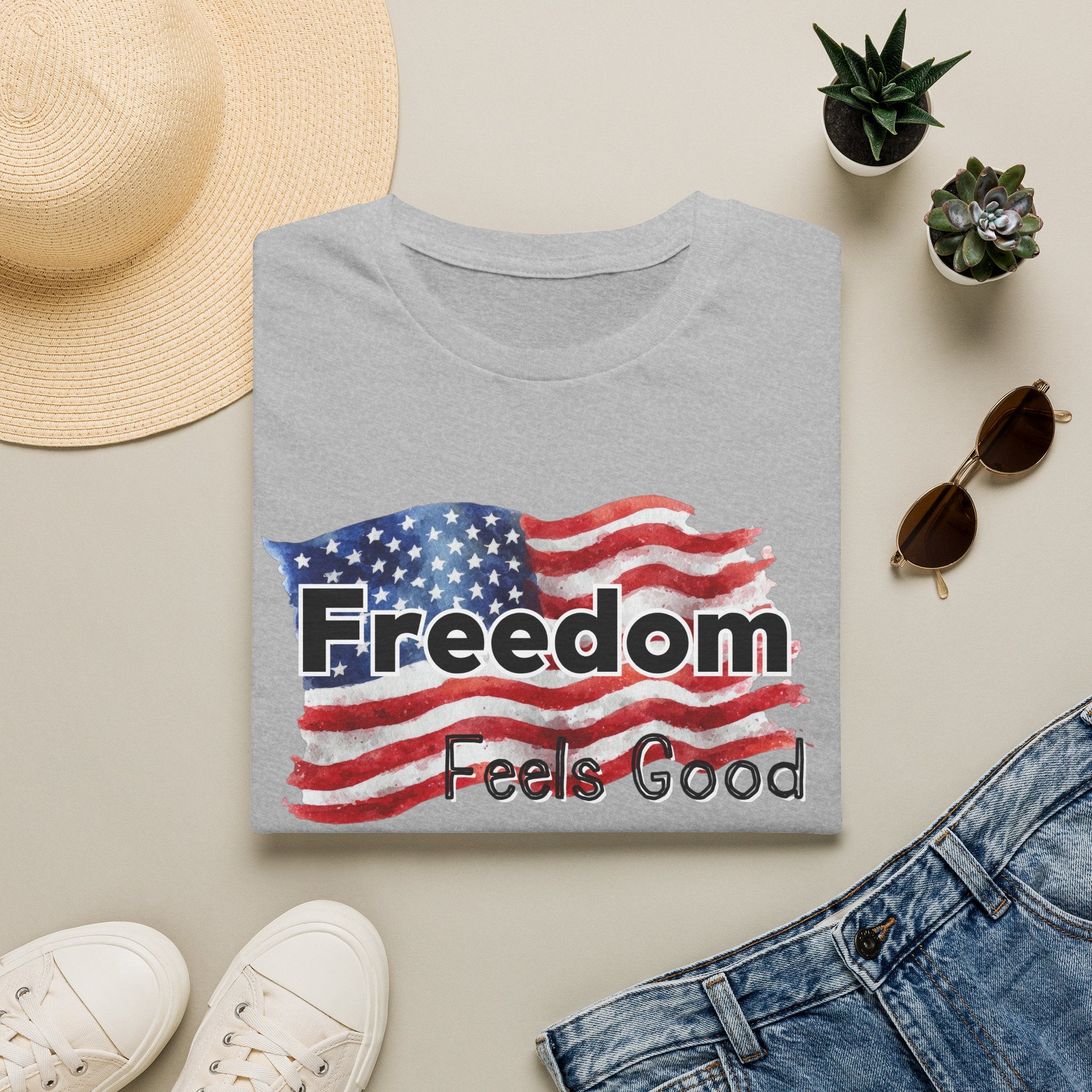 Independence Day 'Freedom Feels Good' T-Shirt