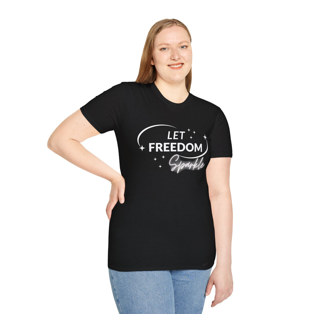Let Freedom Sparkle Independence Day T-Shirt