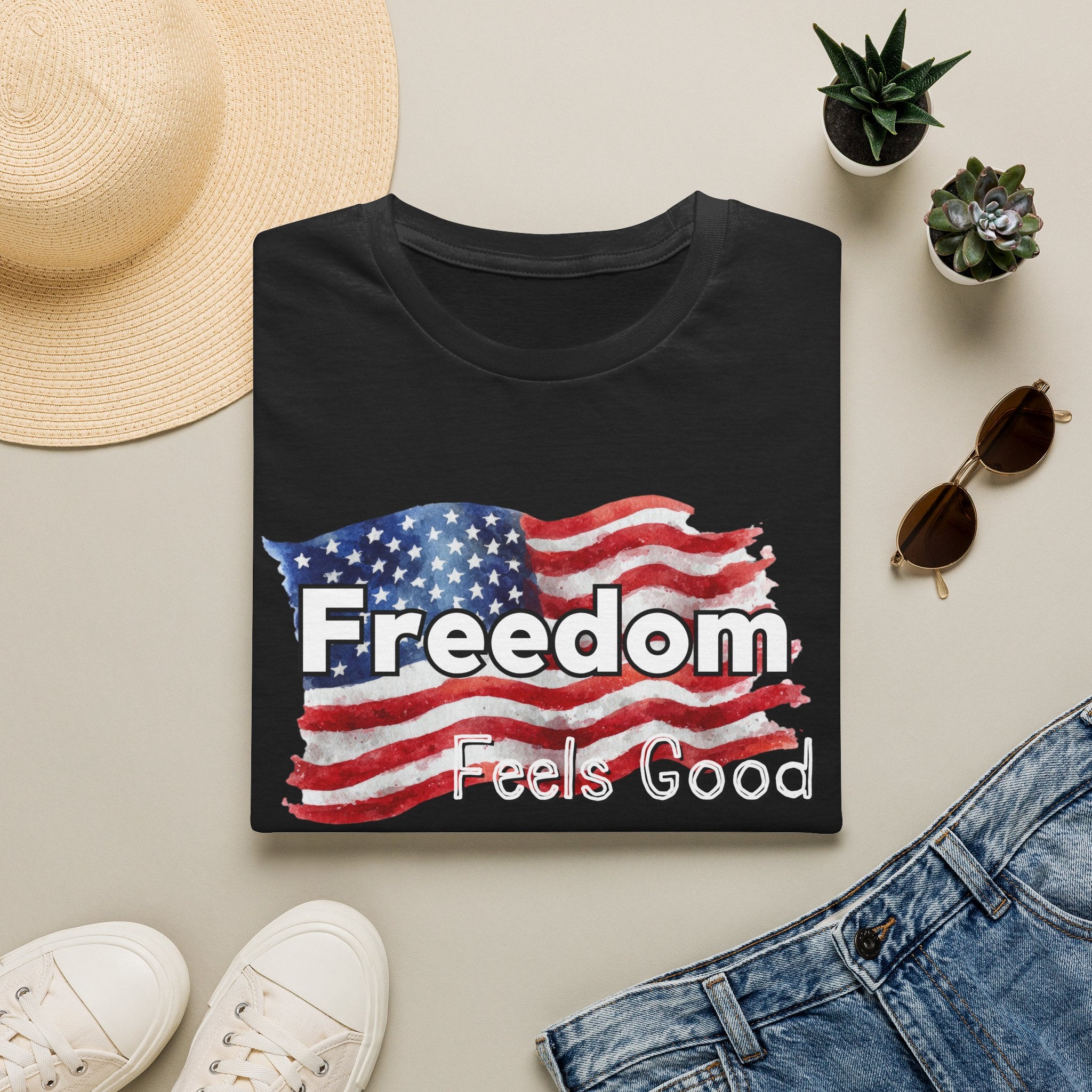 Independence Day 'Freedom Feels Good' T-Shirt
