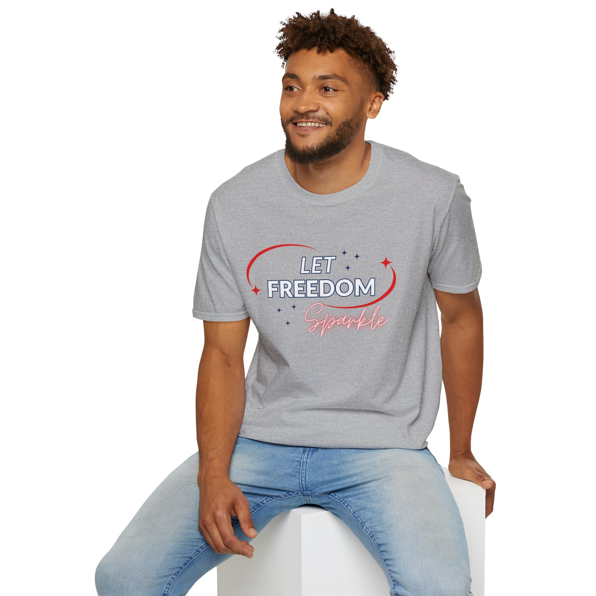 Let Freedom Sparkle Independence Day T-Shirt