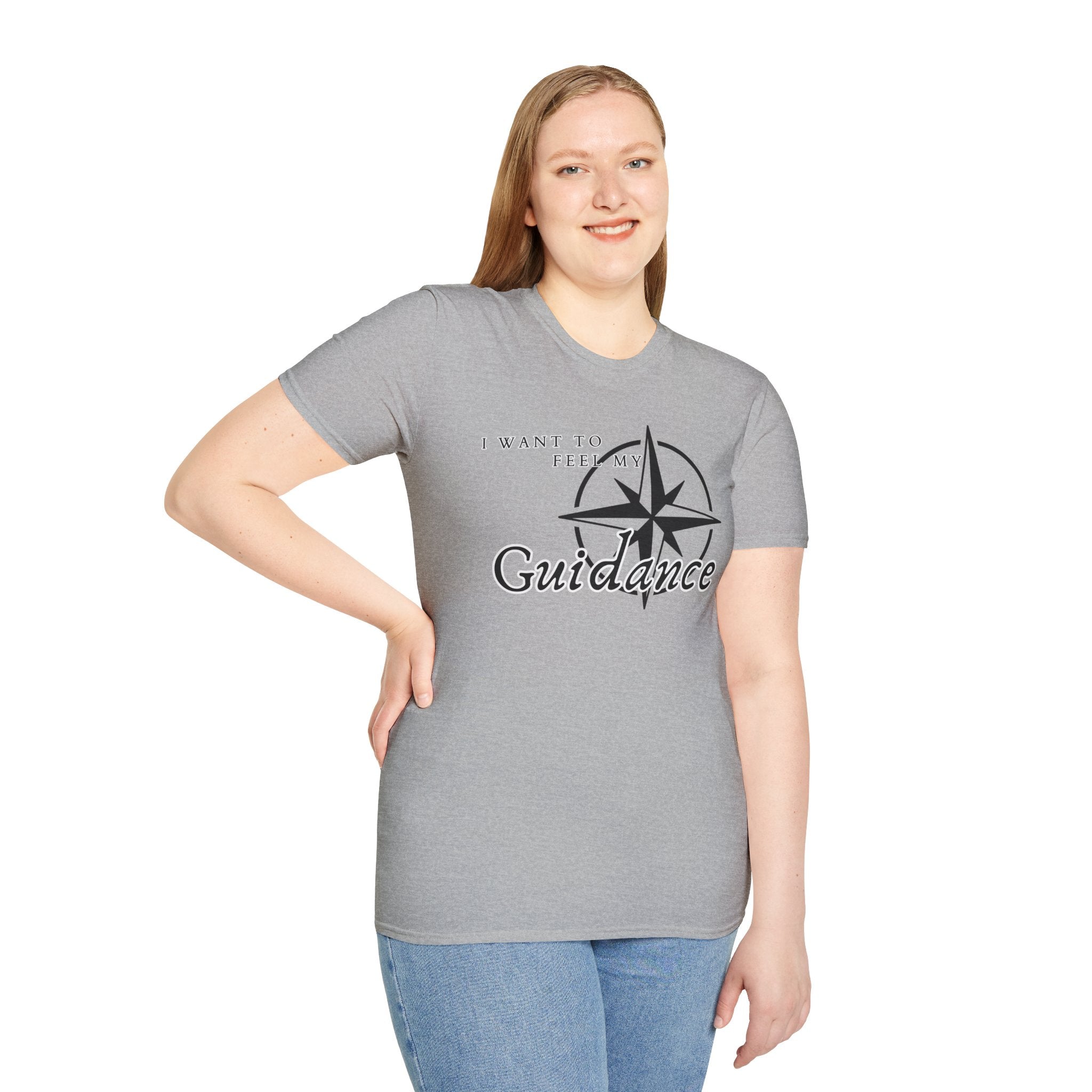 Guidance Affirmation T-Shirt | "I Want to Feel My Guidance"