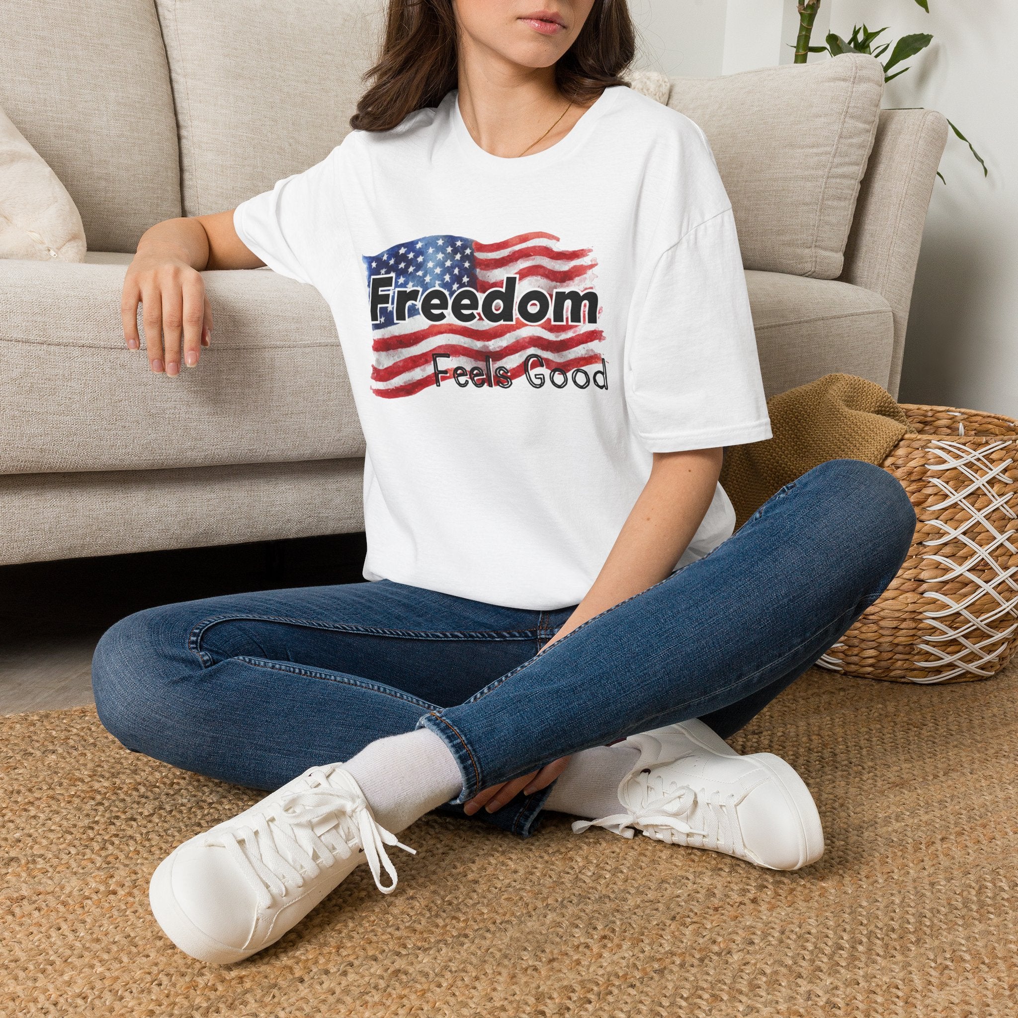 Independence Day 'Freedom Feels Good' T-Shirt