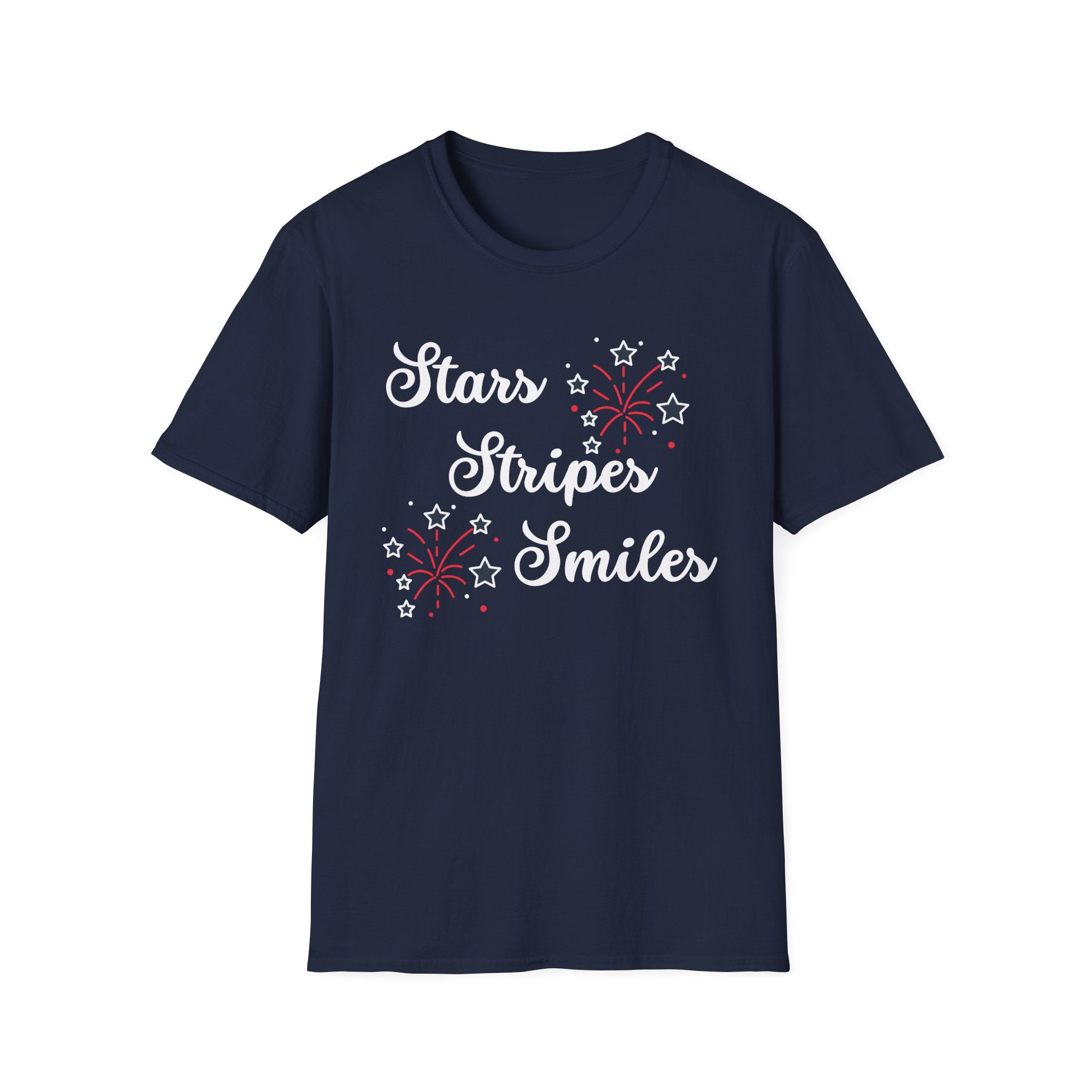 Stars, Stripes & Smiles Independence Day T-Shirt