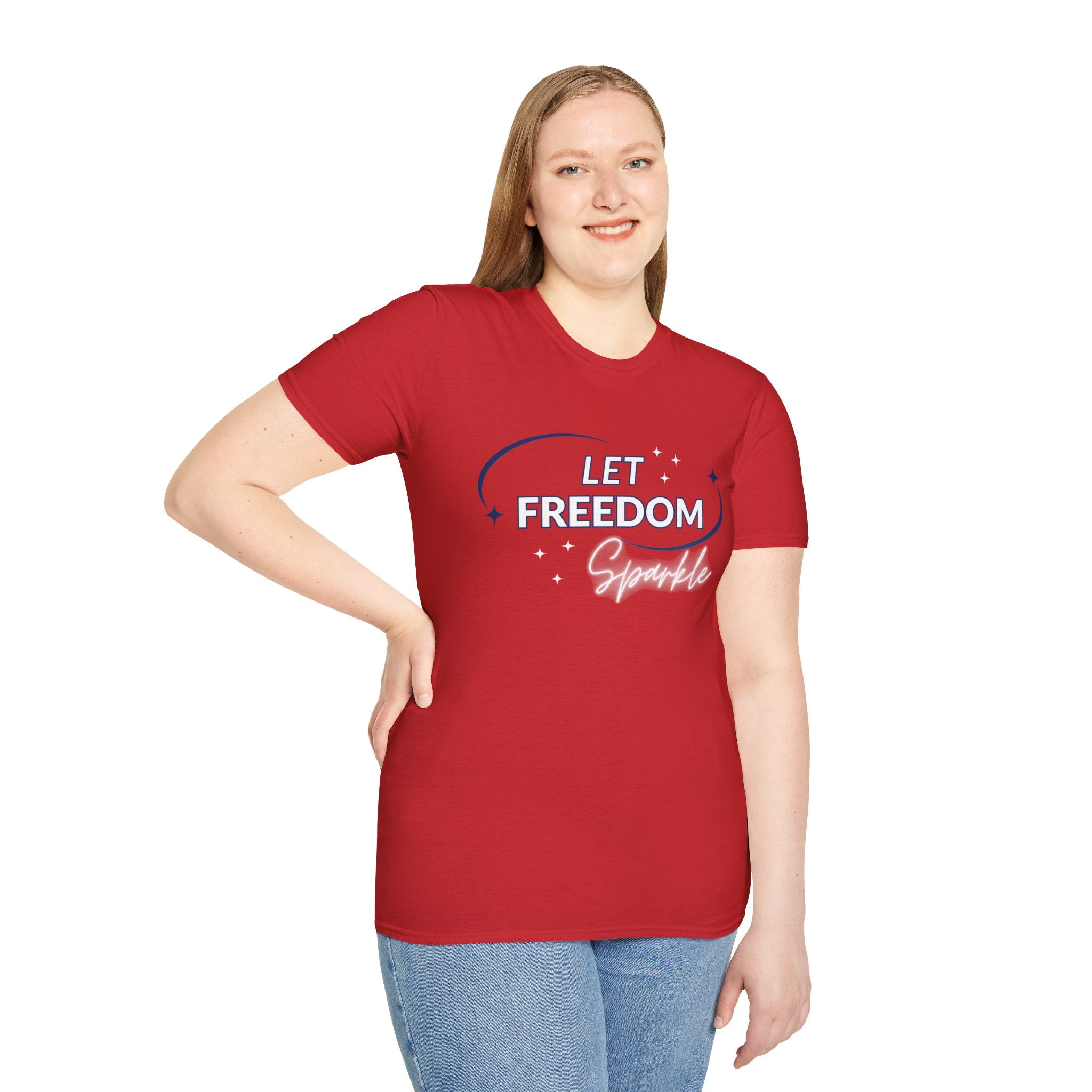 Let Freedom Sparkle Independence Day T-Shirt