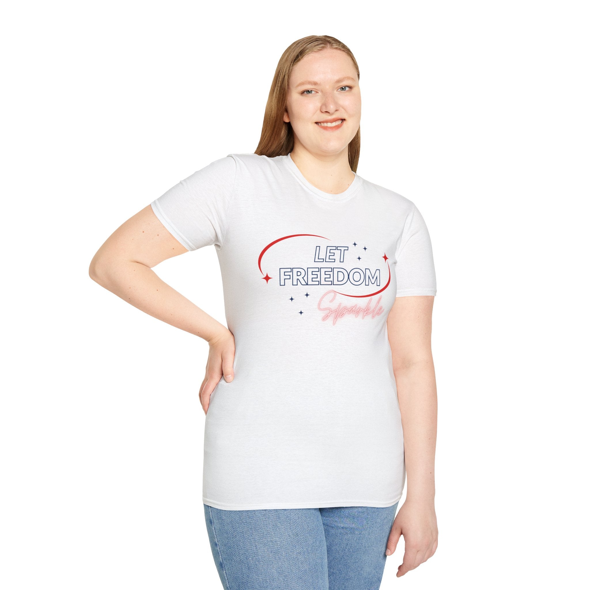 Let Freedom Sparkle Independence Day T-Shirt
