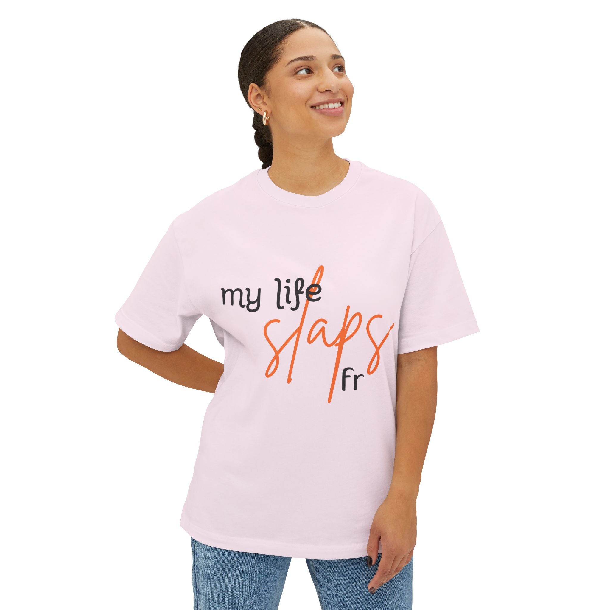 Slaps T-Shirt | Funny Motivational Graphic Tee | Bold Affirmation Streetwear | Gen Z Humor Shirt | Positivity Labs