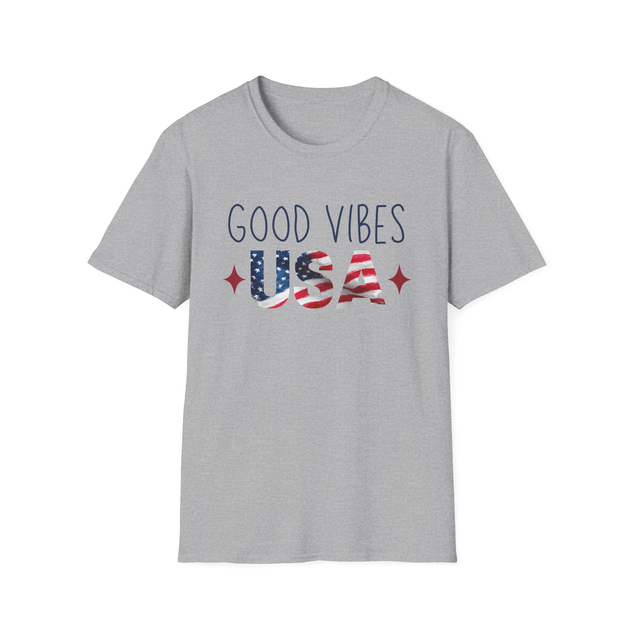 Good Vibes USA Independence Day T-Shirt