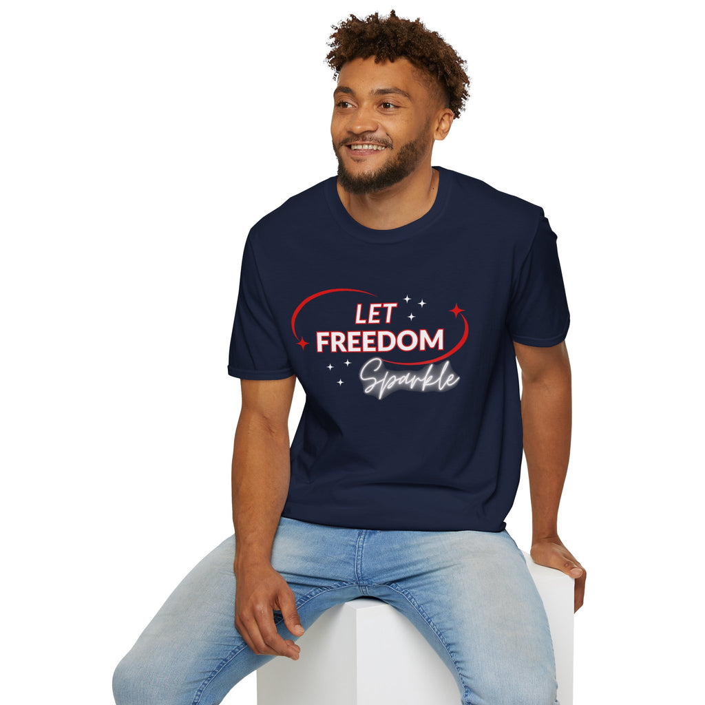 Let Freedom Sparkle Independence Day T-Shirt