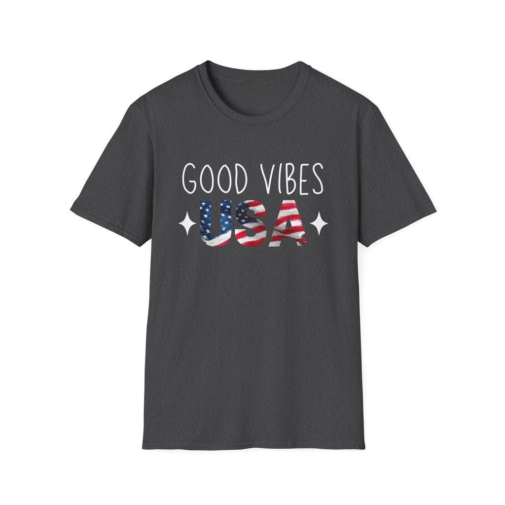 Good Vibes USA Independence Day T-Shirt
