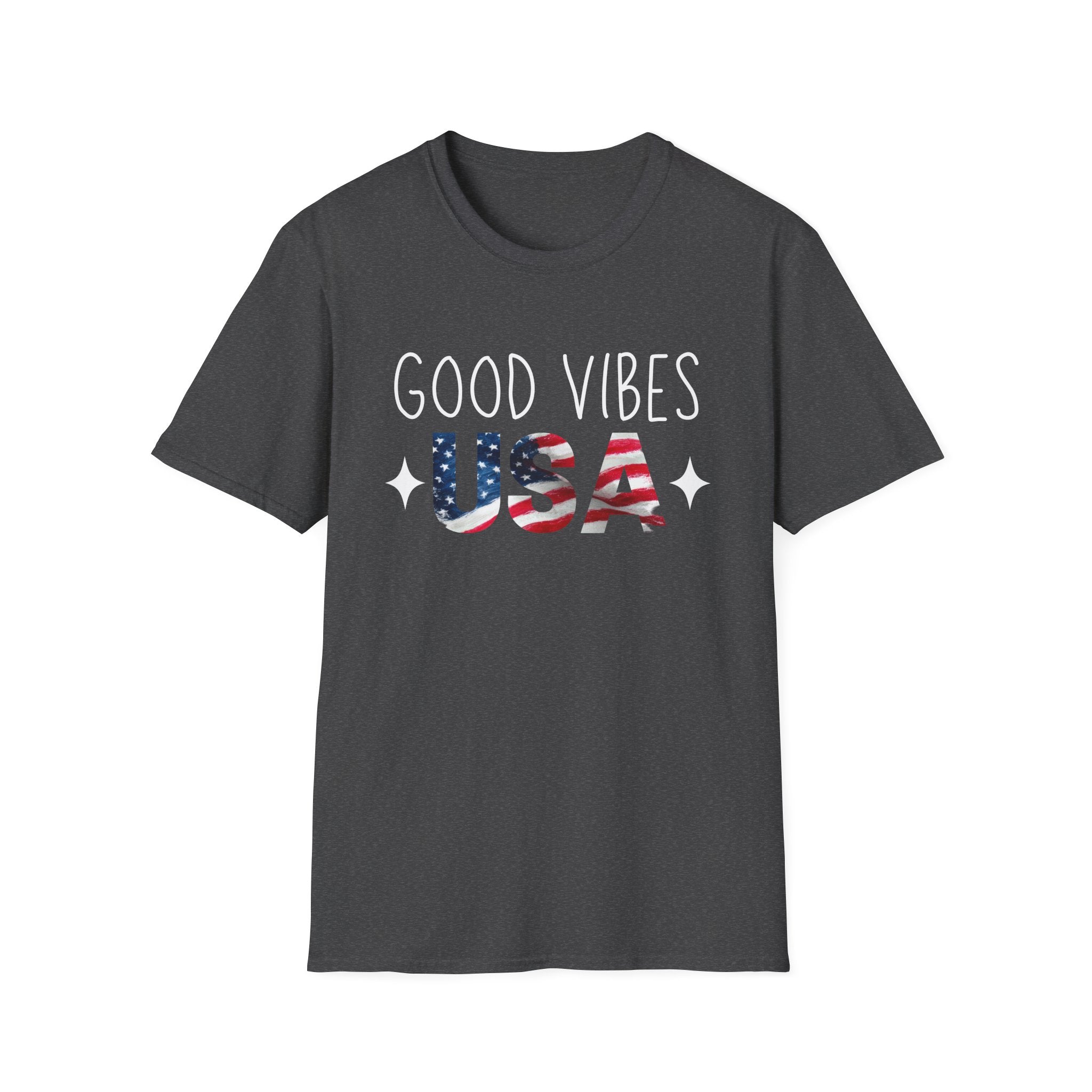Good Vibes USA Independence Day T-Shirt