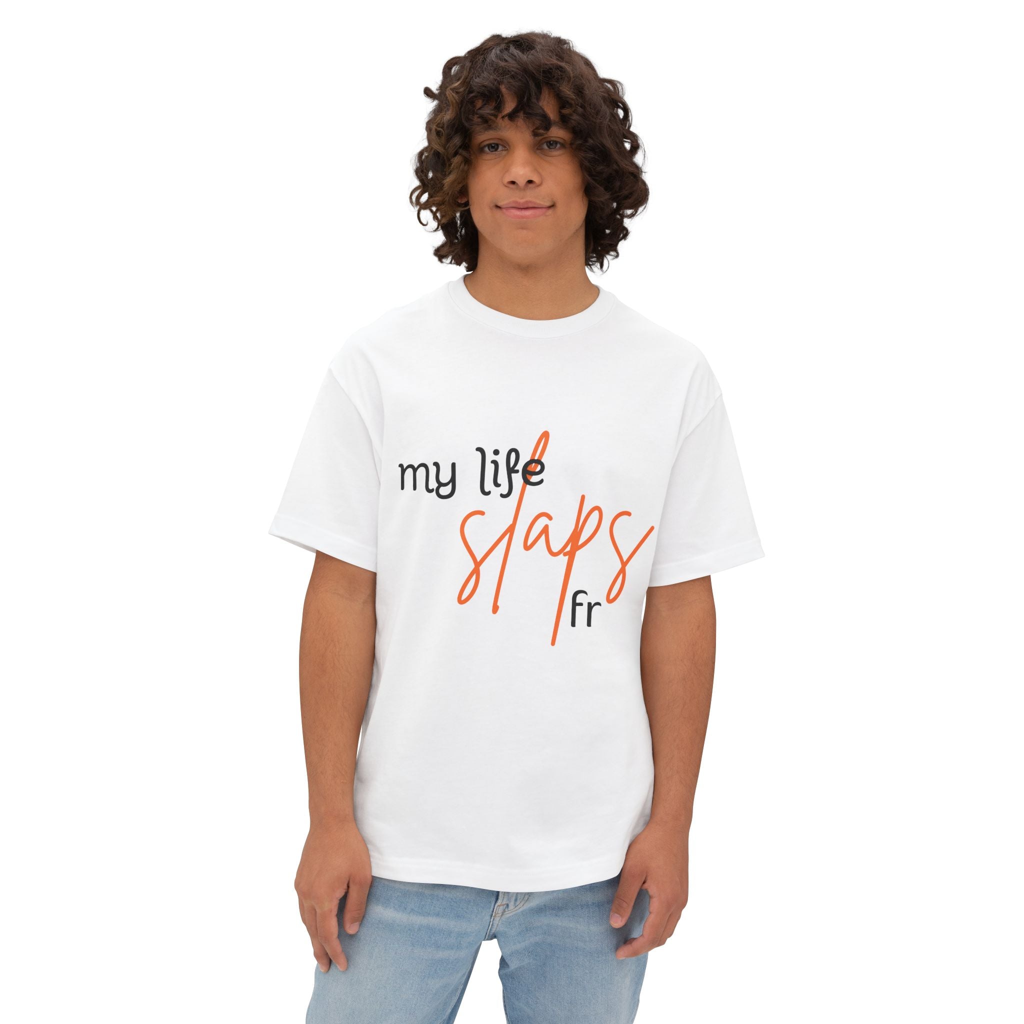 Slaps T-Shirt | Funny Motivational Graphic Tee | Bold Affirmation Streetwear | Gen Z Humor Shirt | Positivity Labs