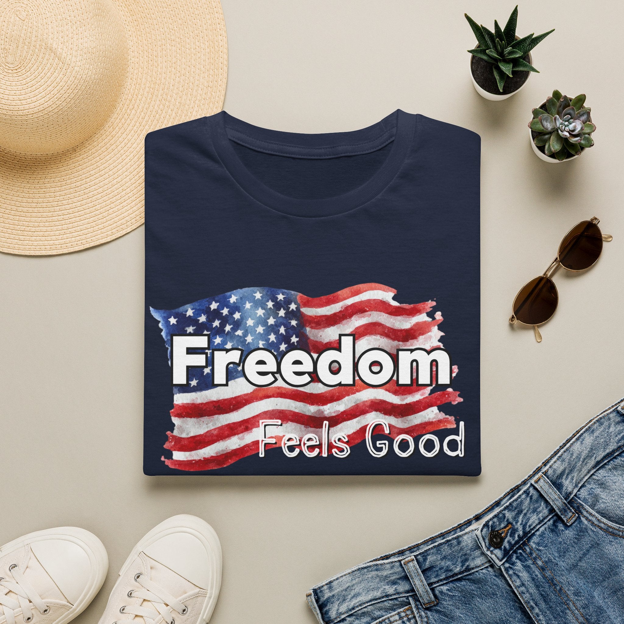 Independence Day 'Freedom Feels Good' T-Shirt