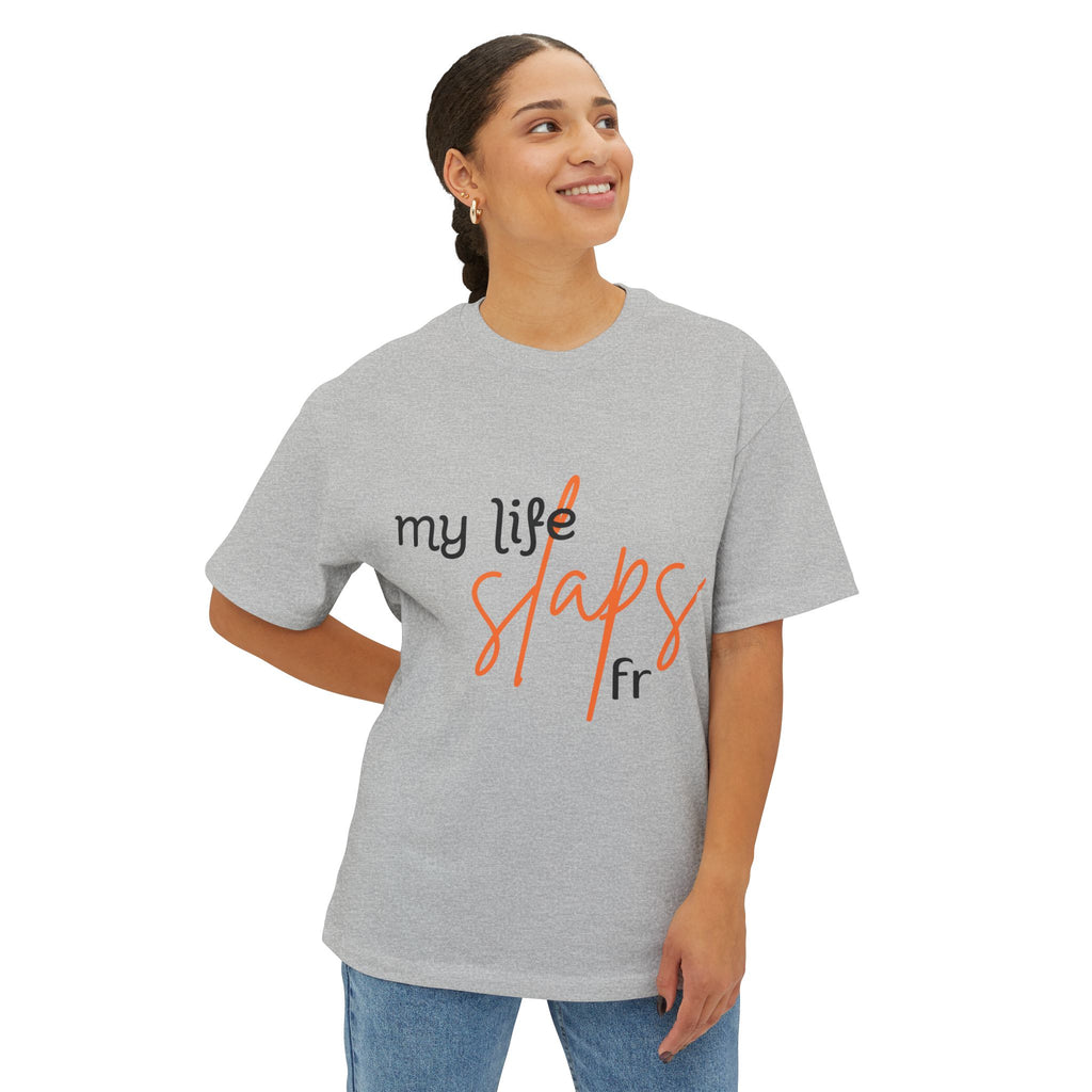 Slaps T-Shirt | Funny Motivational Graphic Tee | Bold Affirmation Streetwear | Gen Z Humor Shirt | Positivity Labs
