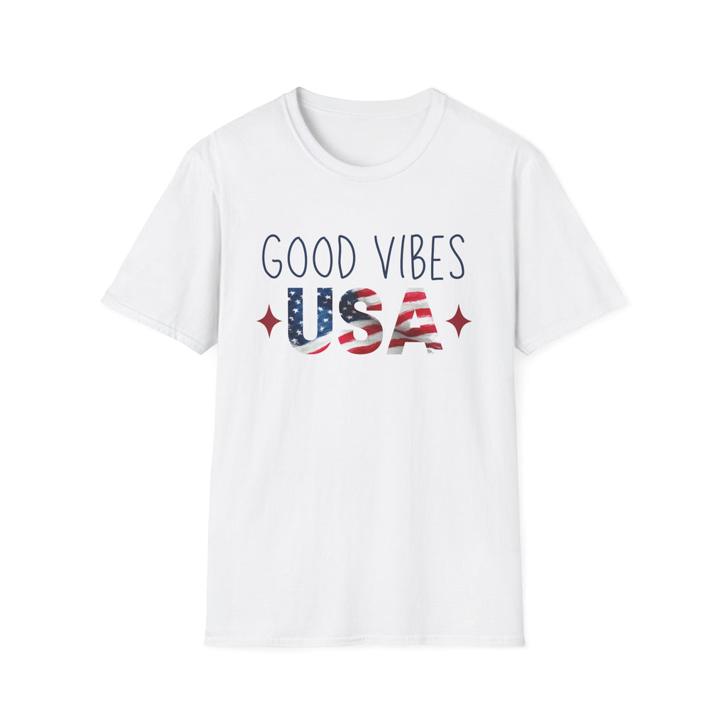 Good Vibes USA Independence Day T-Shirt