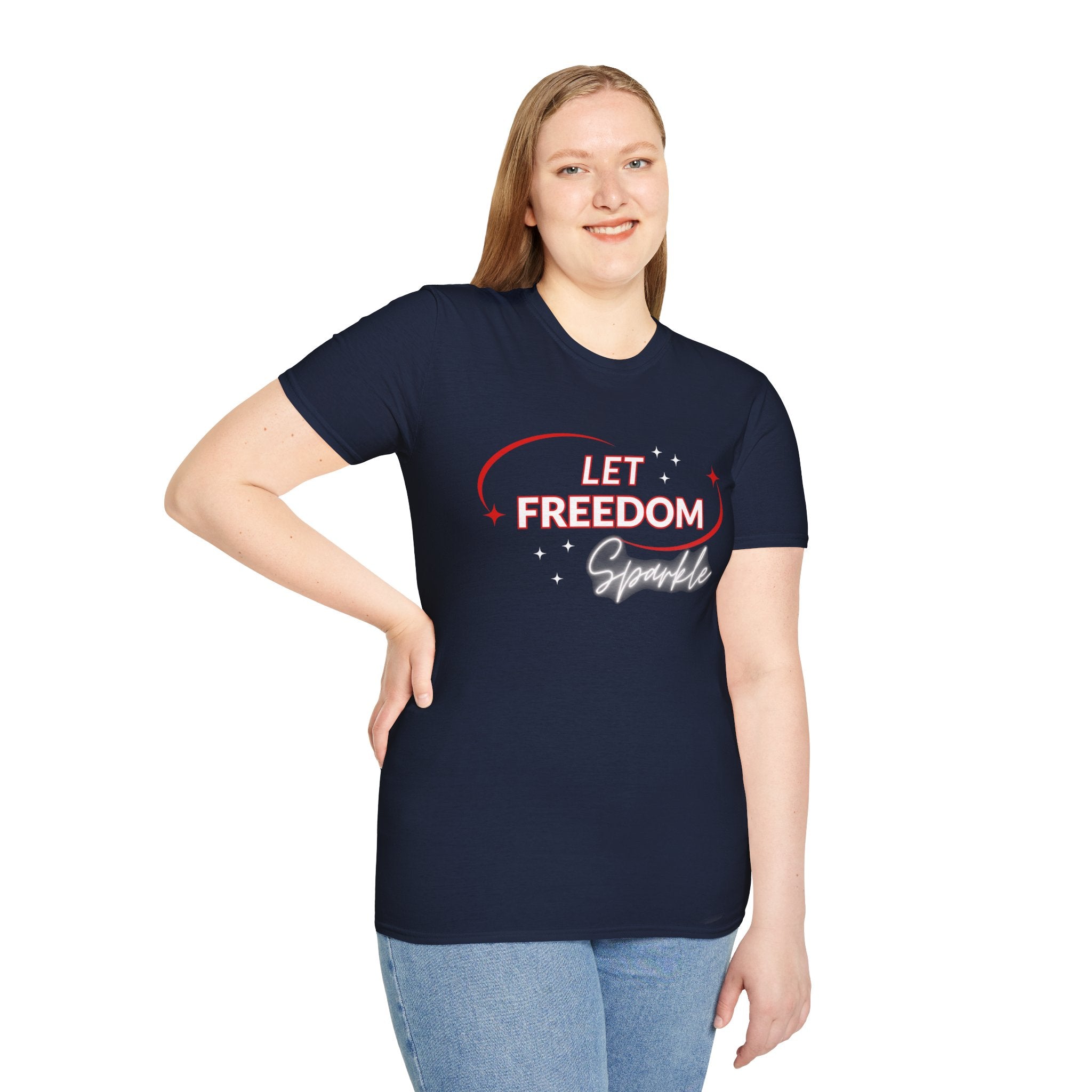 Let Freedom Sparkle Independence Day T-Shirt