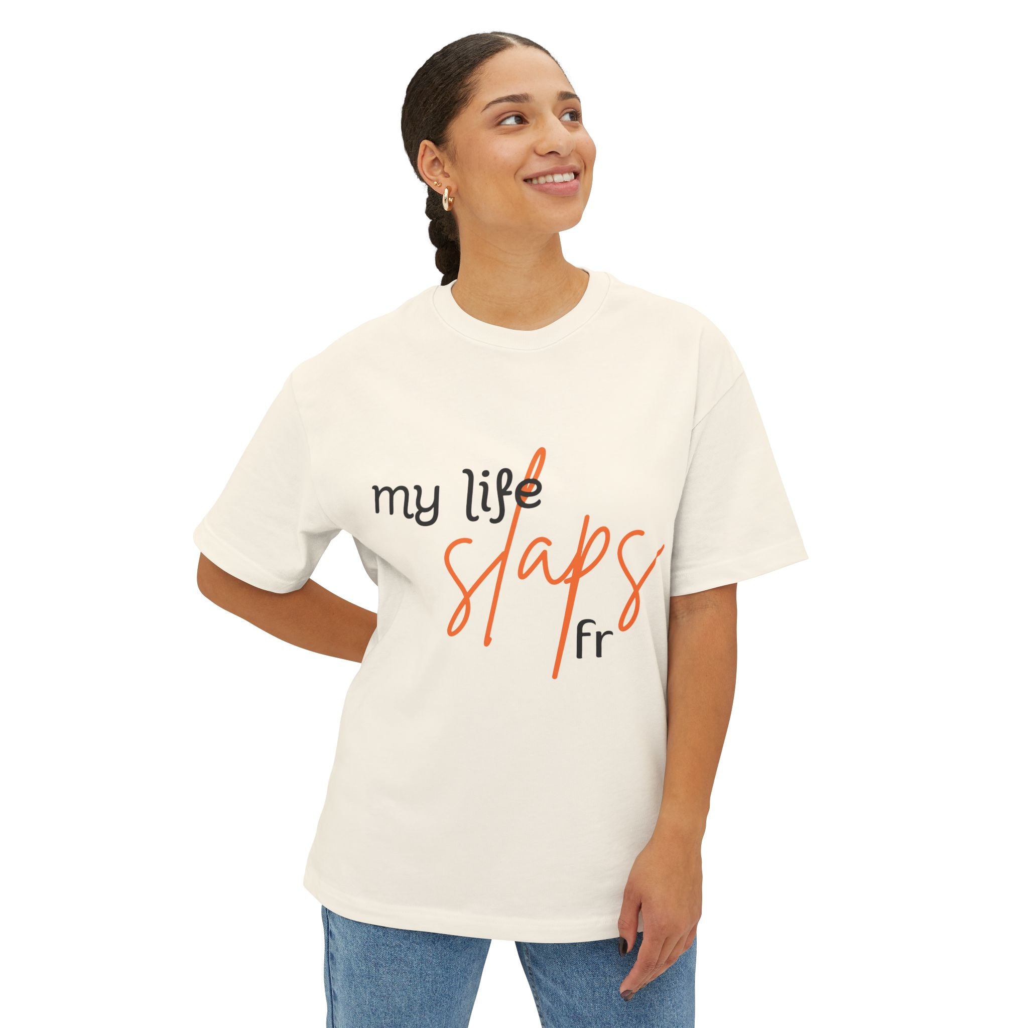 Slaps T-Shirt | Funny Motivational Graphic Tee | Bold Affirmation Streetwear | Gen Z Humor Shirt | Positivity Labs