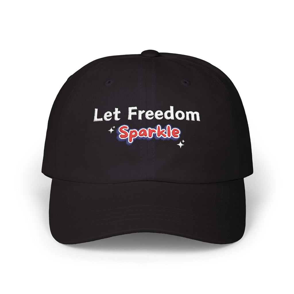 Let Freedom Sparkle Independence Day Dad Cap