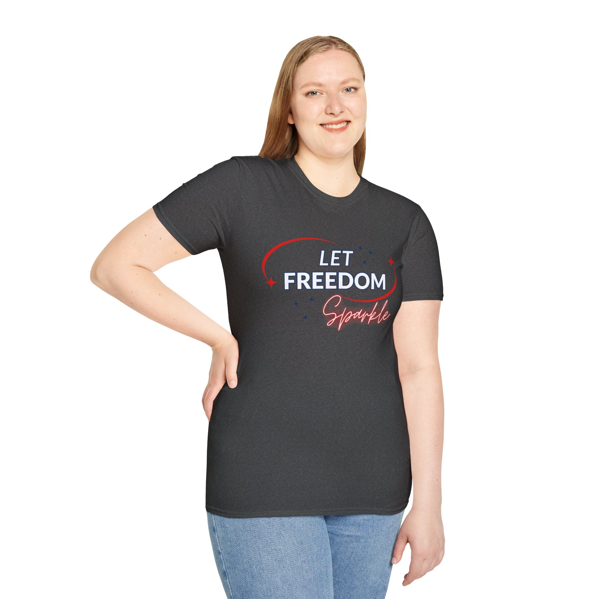 Let Freedom Sparkle Independence Day T-Shirt