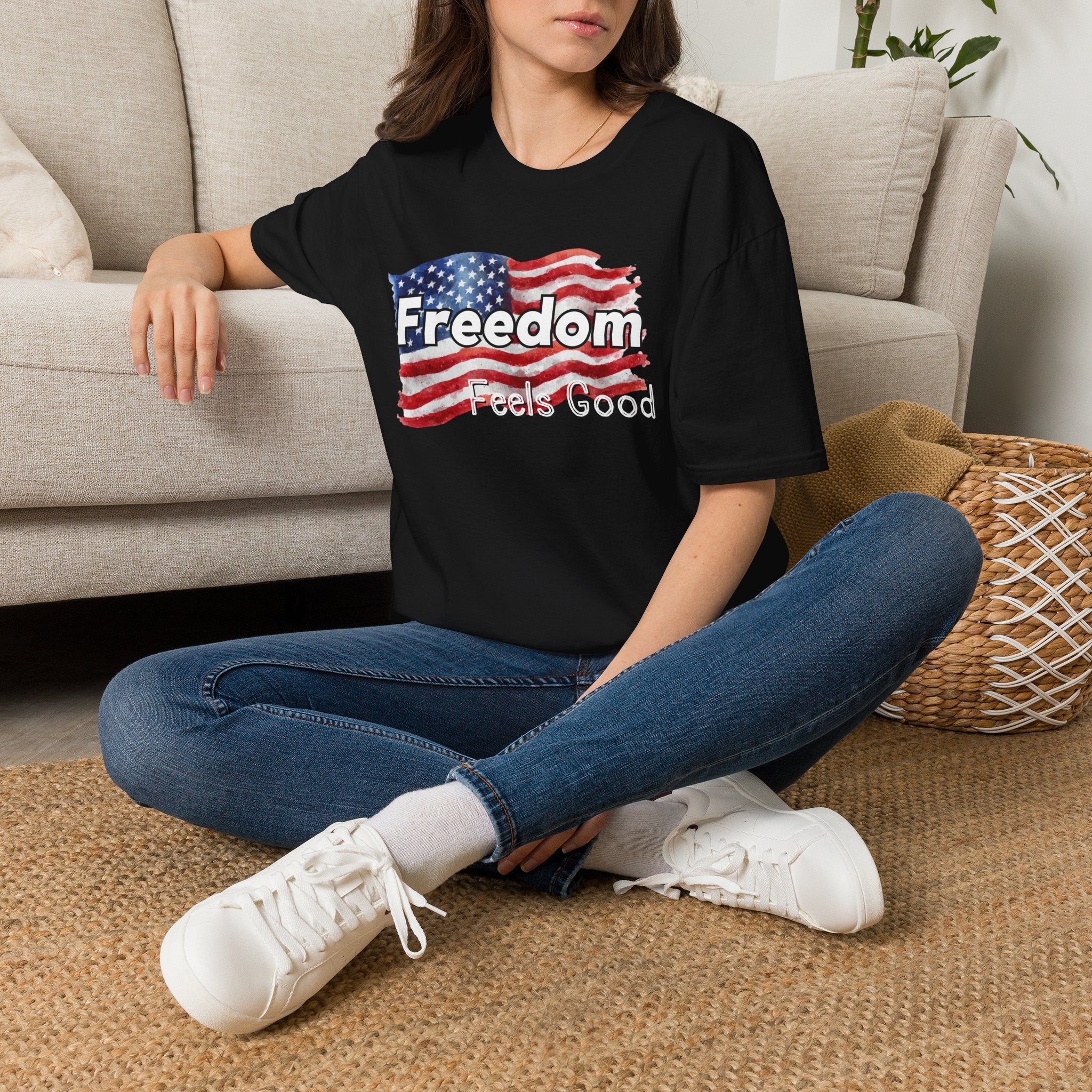 Independence Day 'Freedom Feels Good' T-Shirt