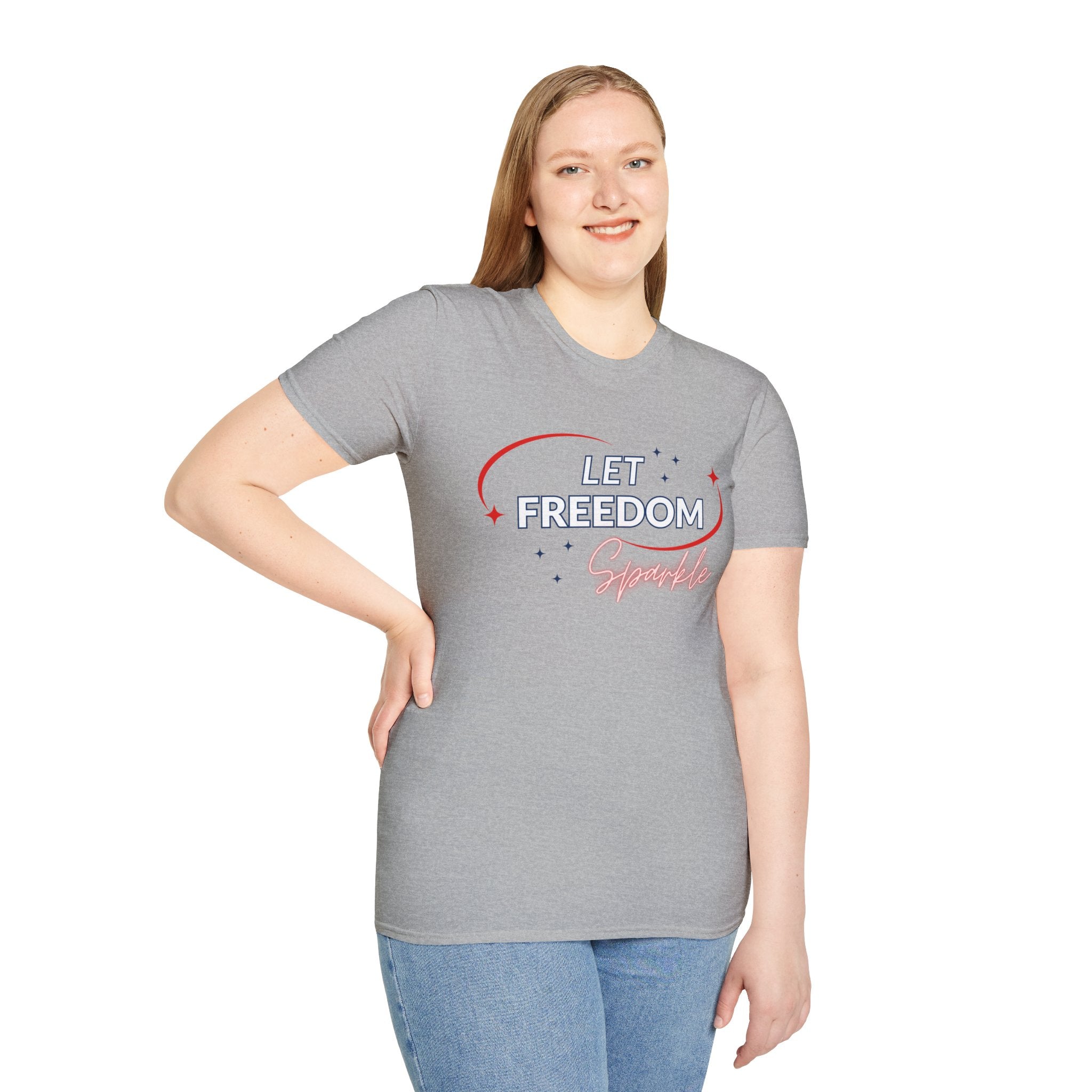 Let Freedom Sparkle Independence Day T-Shirt