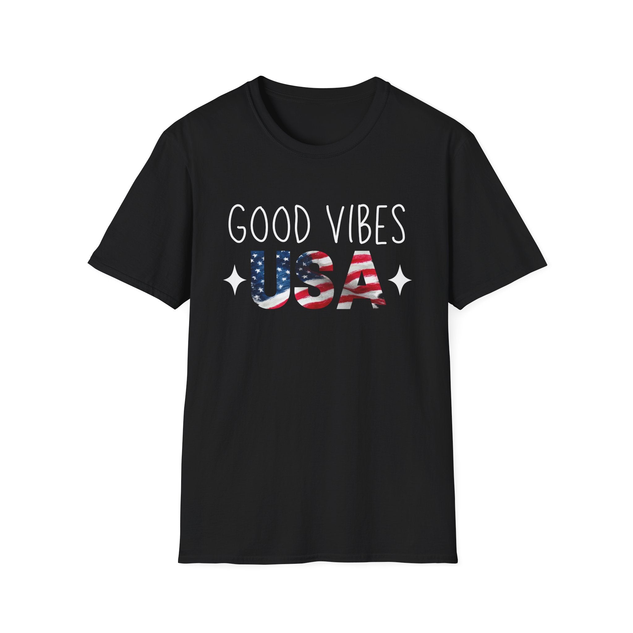 Good Vibes USA Independence Day T-Shirt