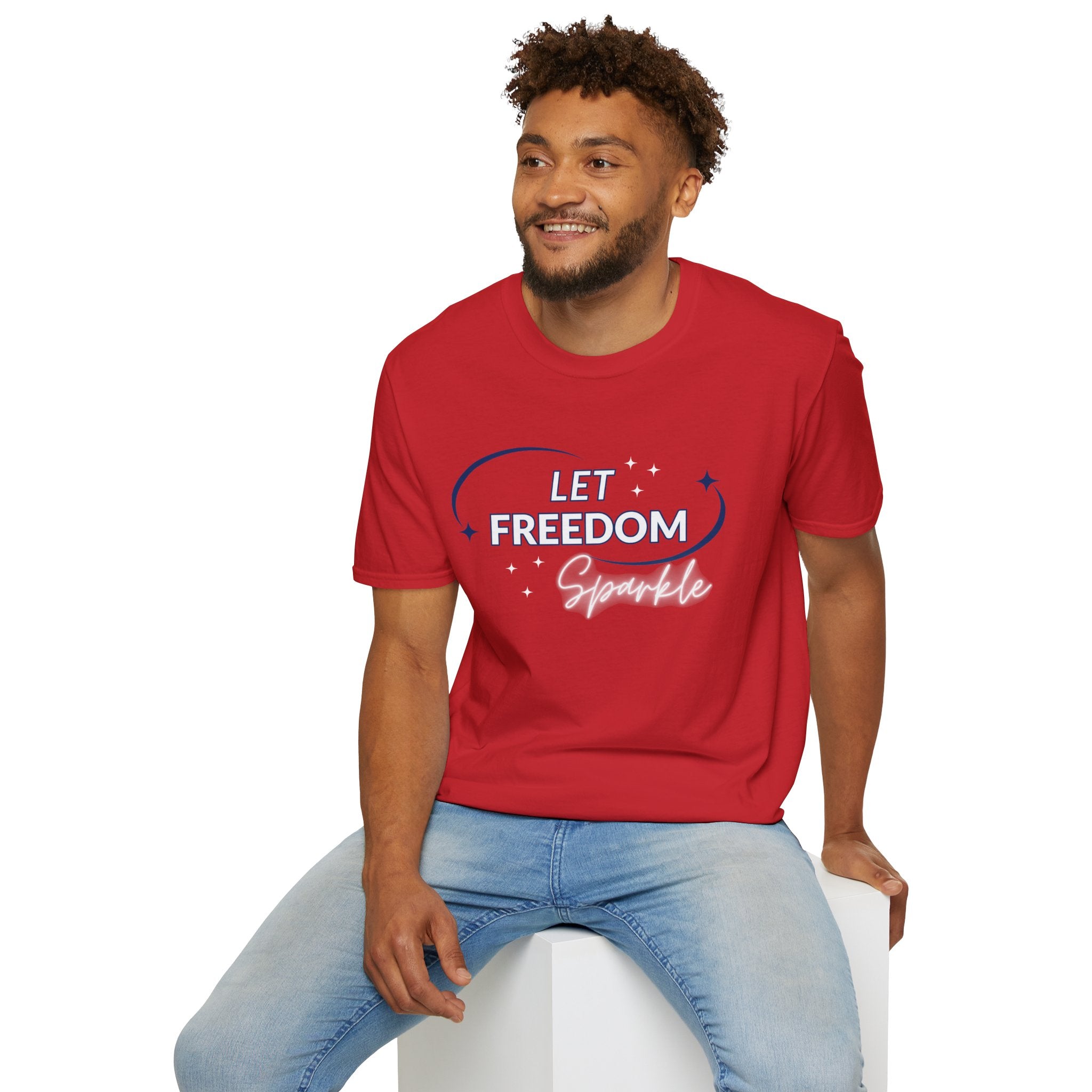 Let Freedom Sparkle Independence Day T-Shirt