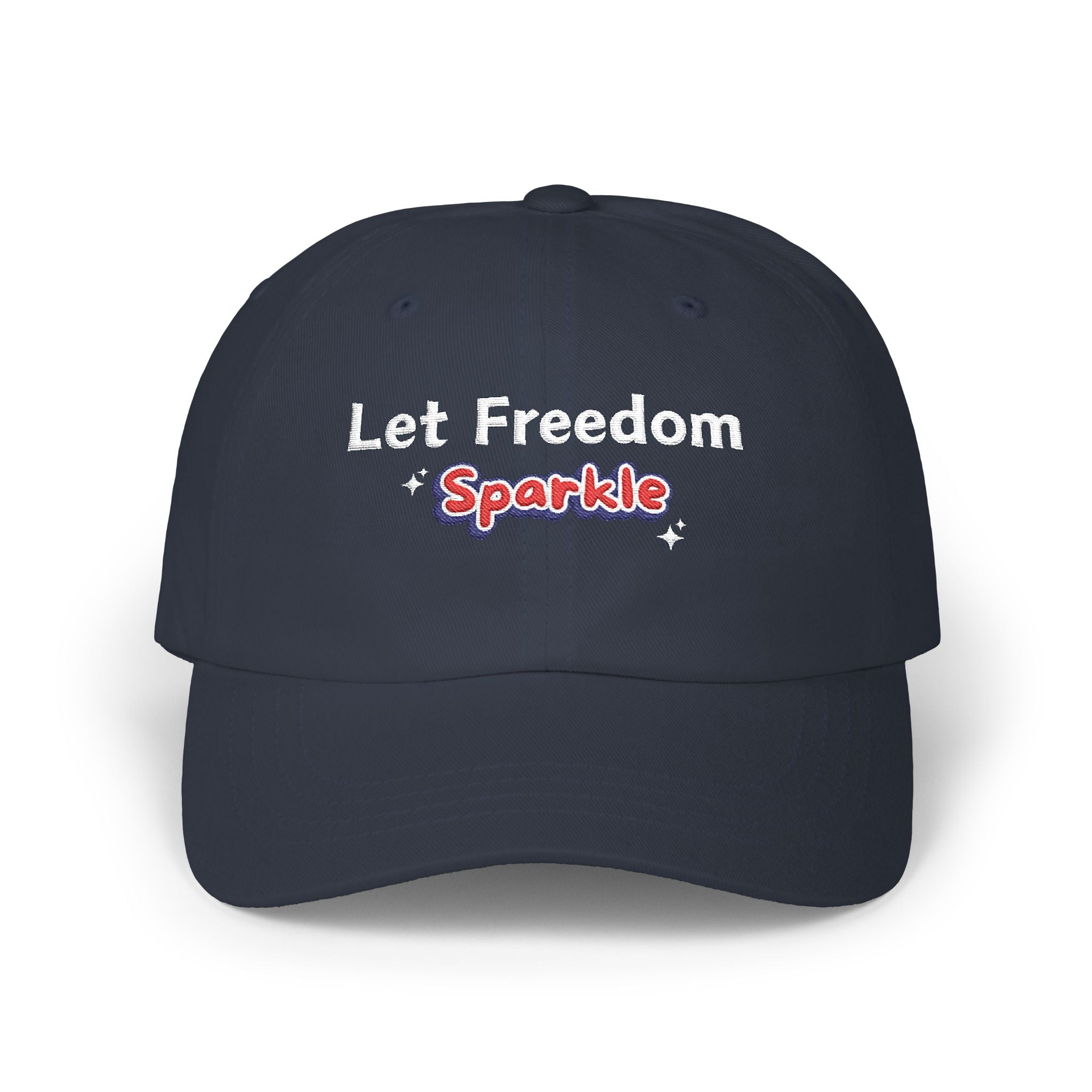 Let Freedom Sparkle Independence Day Dad Cap