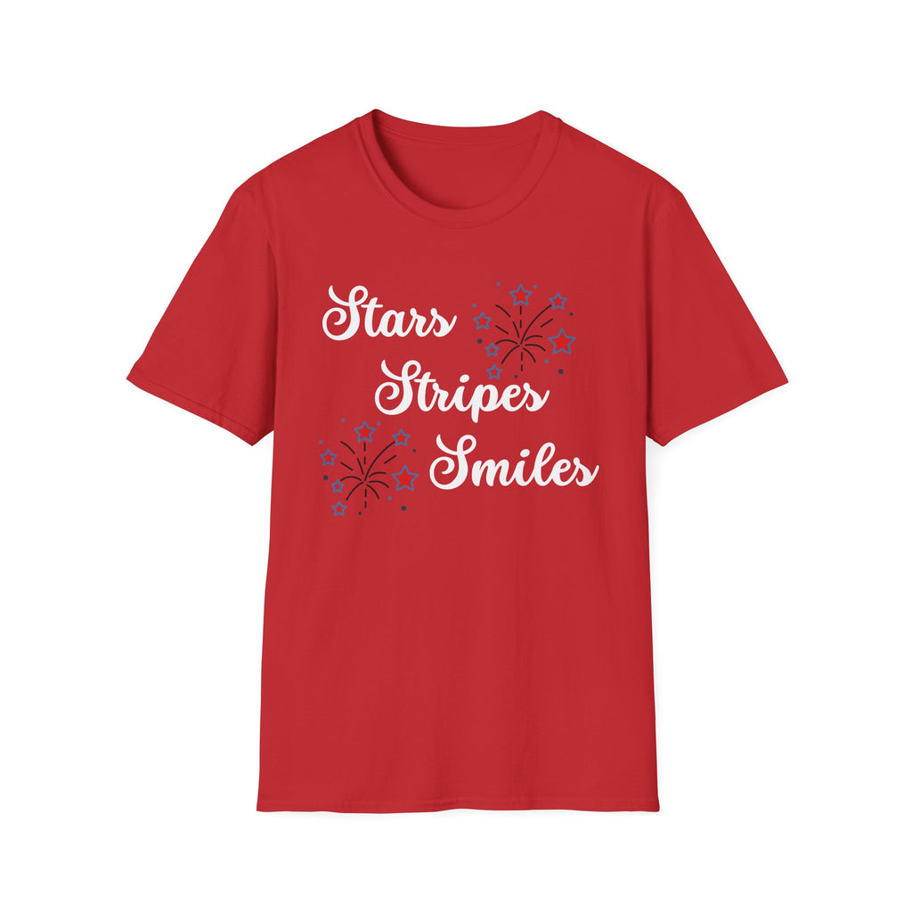 Stars, Stripes & Smiles Independence Day T-Shirt