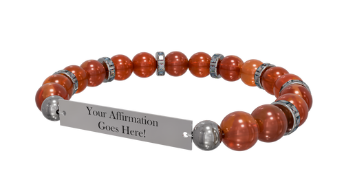 Personalized Positive Perspective Bracelet