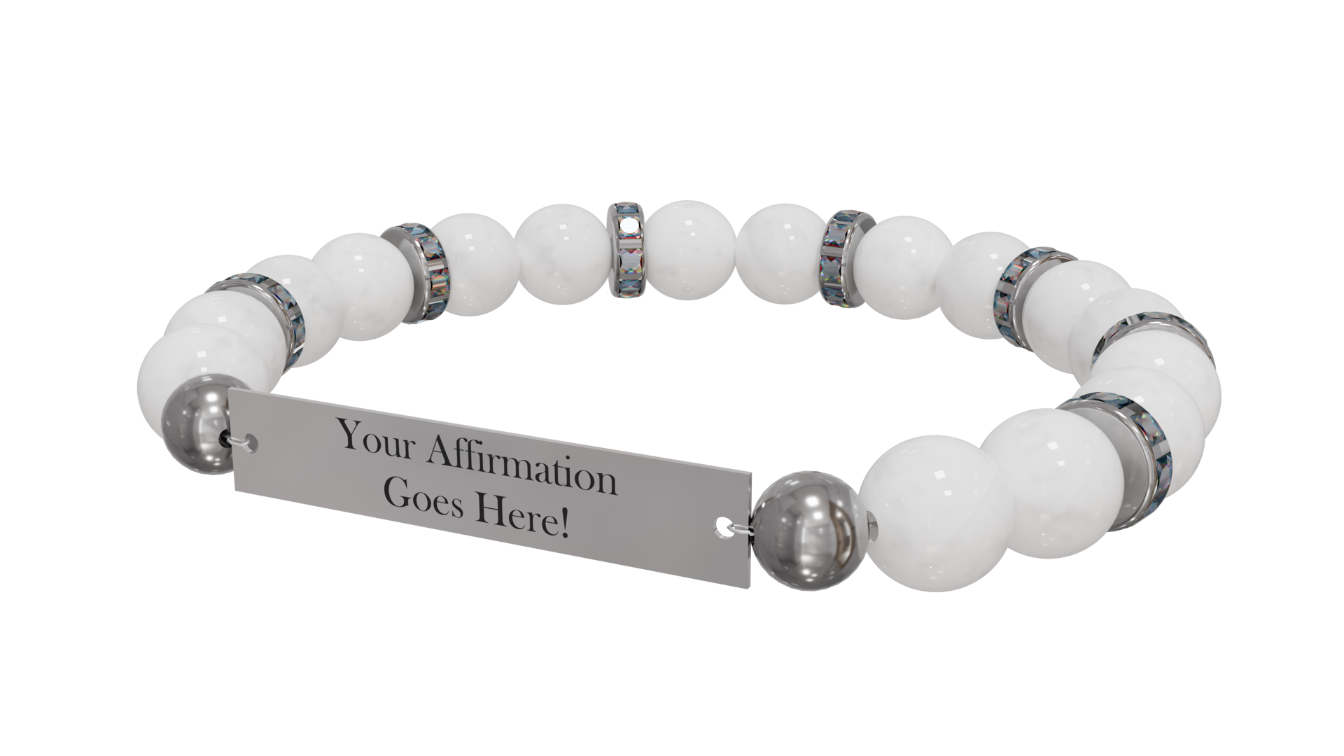 Personalized Positive Perspective Bracelet