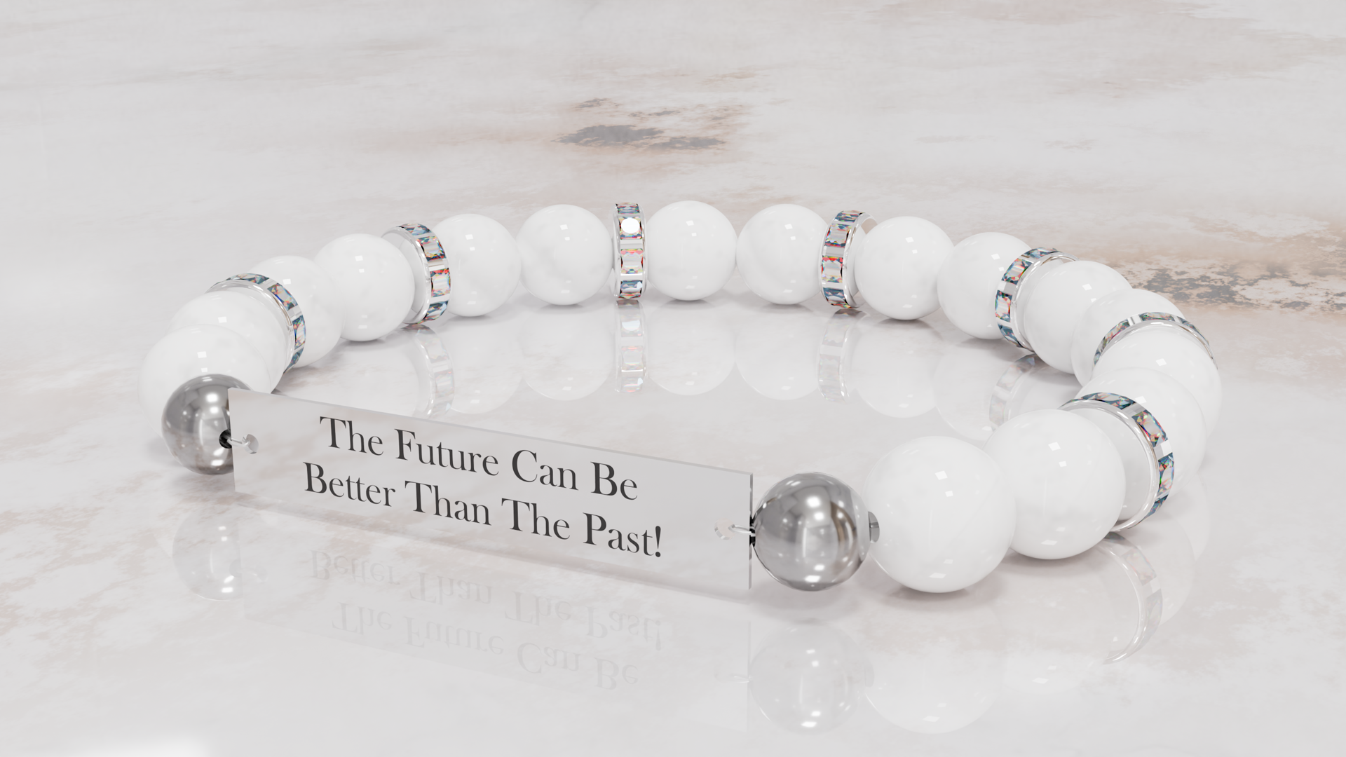 Positive Perspective Moonstone Bracelet-Hope
