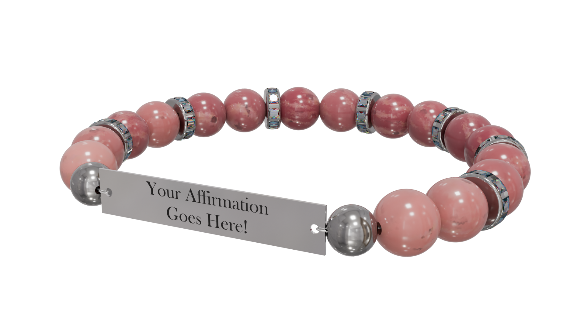 Personalized Positive Perspective Bracelet