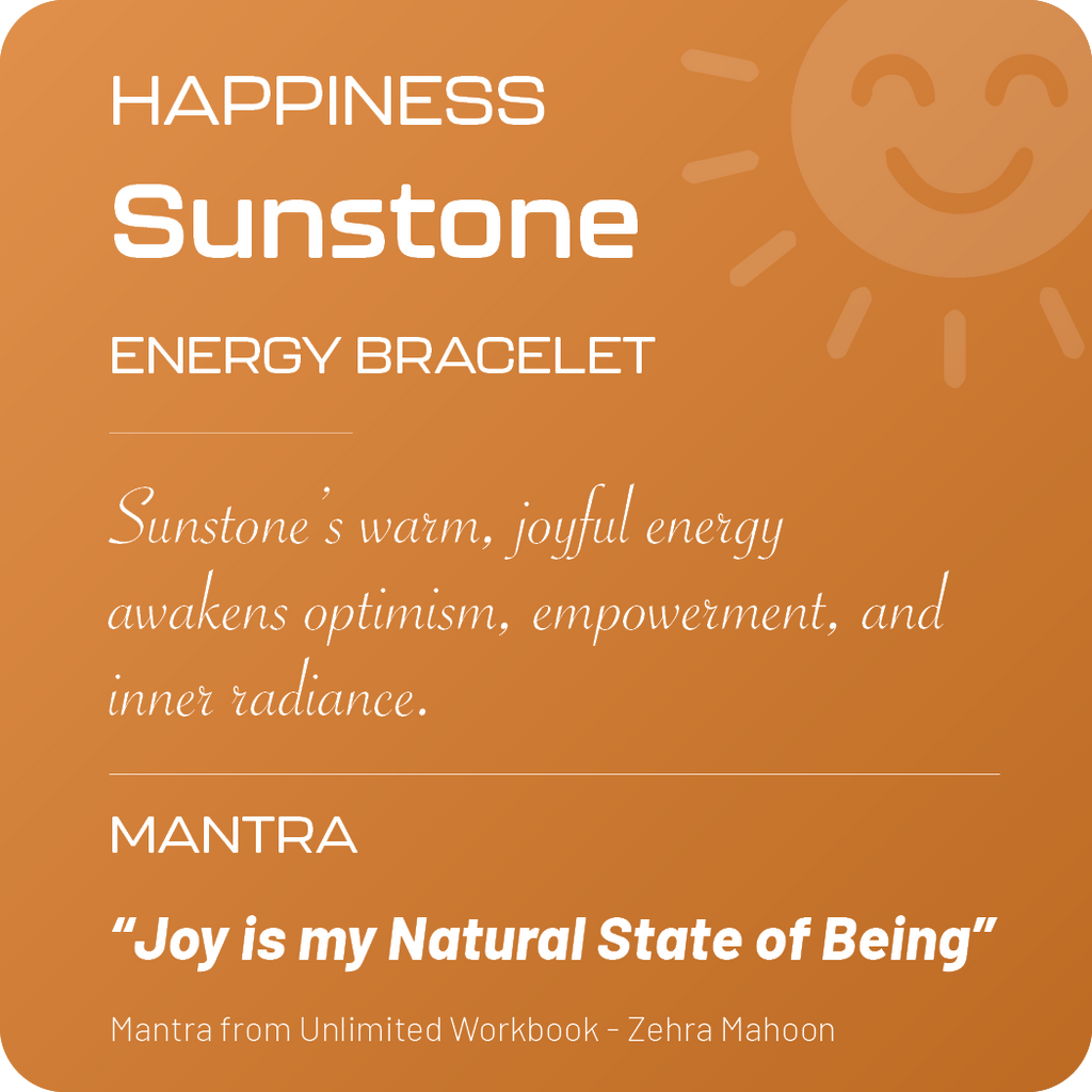 Sunstone Energy Stone Bracelet-Happiness