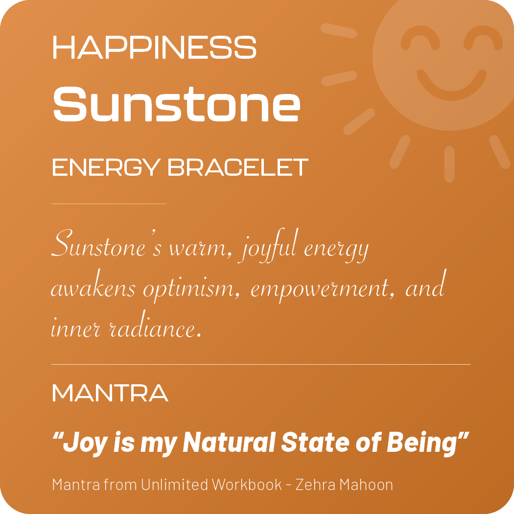 Sunstone Energy Stone Bracelet-Happiness